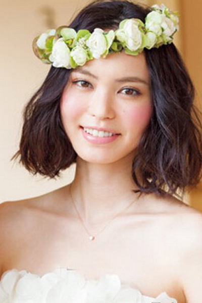 最流行的新娘发型 九款造型图让你美到极致