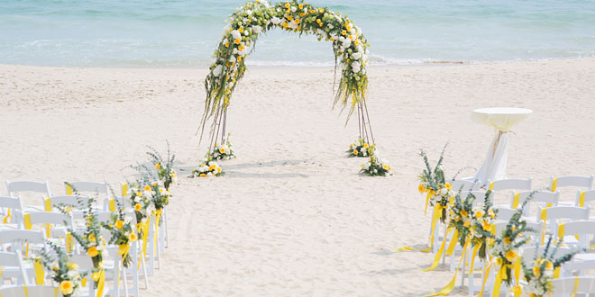 沙滩婚礼策划方案 让你的婚礼筹备更轻松