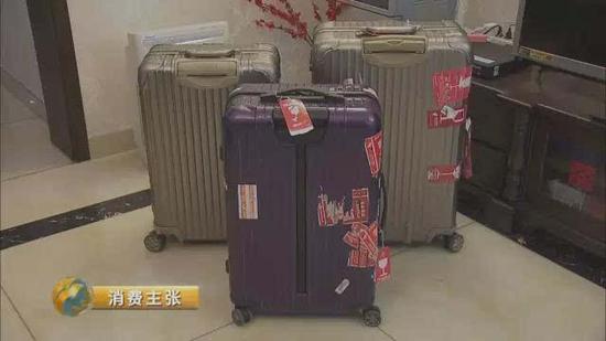 8000块行李箱被摔坏国航只赔400 国内外执行双重标准