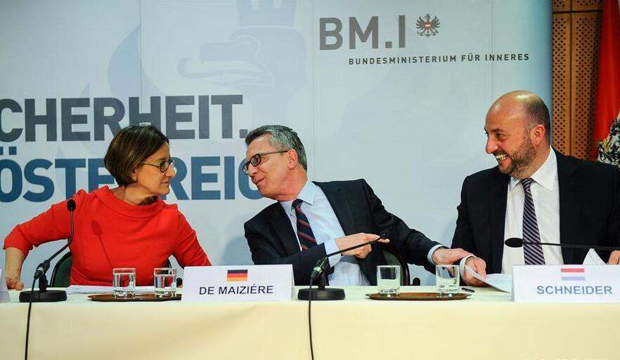 五国内政部长维也纳商讨难民政策