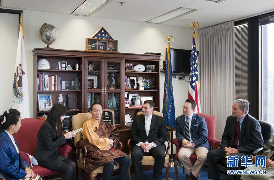 全国人大西藏代表团访问美国